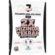 Ayt Felsefe ve Din Kültürü Ders Platosu 7 Günde 2x Hızında Tekrar Deneme Yayın Denizi