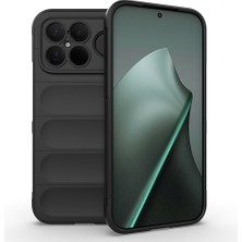 Xiaomi Poco F8 Ultra Kılıf Esnek Tpu Oyuklu Arka Yüzey Tasarımlı Etnik Silikon Kapak