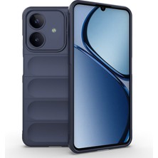 Realme C63 Kılıf Esnek Tpu Oyuklu Arka Yüzey Tasarımlı  Etnik Silikon Kapak
