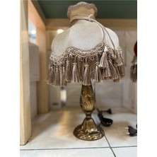 Betonique Stone Esterhomedecor Tek Adet Püsküllü Abajur