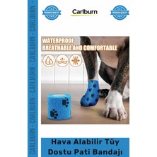 Carlburn #petshop Evcil Hayvan Kedi Köpek Koruma Su Geçirmez Hava Alabilir Tüy Dostu Destek Pati Bandajı