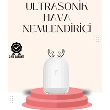 Uravas Store USB Şarjlı Mini USB Nemlendirici LED Işıklı Masaüstü Cihaz