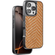 Eco Port Venco Apple Iphone 16 Pro Viper Kapak - Kahverengi