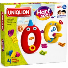 Uniqlion Oyun Hamuru Harfler (22X23X6CM)