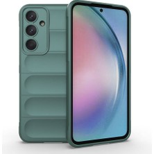 Galaxy A35 Kılıf Esnek Tpu Oyuklu Arka Yüzey Tasarımlı  Etnik Silikon Kapak