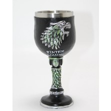 Uravas Store Game Of Thrones House Stark 3D Kabartmalı Çelik Kadeh Bardak