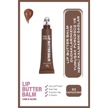 Golden Rose Lip Butter Balm No: 02 Cappuccino - Nemlendirici ve Parlatıcı Dudak Balmı