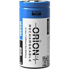 Orion 16340 - RCR123A 3.7V 850MAH 3c Li-Ion Pil