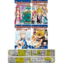 Gerekli Şeyler Yayıncılık Yedi Ölümcül Günah 26-27-28-29. Ciltler Manga Seti + Özel Cetvel