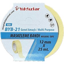 Yıldızlar  Byb-21 Maskeleme Bandi 12 Mm*25 mt