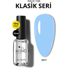 Momo Professional Kalıcı Oje K071 Bulut Mavisi 10 ml