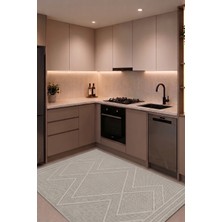Tch Home Living Pia Bej Iskandinav Bohem Tasarım Jüt Taban Halı, Salon Halısı, Mutfak Halısı, Koridor Halısı, Yolluk, Dış Mekan Halısı