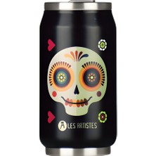 Les Artistes Paris Isı Yalıtımlı Kutu Çelik Termos 280ML Sugar Skull