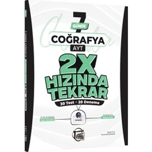 Ayt Coğrafya 7 Günde 2x Hızında Tekrar Deneme Ders Platosu