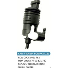 Rockswell Su Fiskiye Motoru Çift Çıkış Renault,laguna,megane,scenıc,twıngo  New (1 Ad )