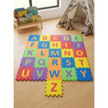 Matrax Eva Alfabe Puzzle Mat 33x33 cm 26 Harf 7 mm