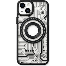 Akbix Accessory iPhone 14 Uyumlu Desenli Renkli Kılıf