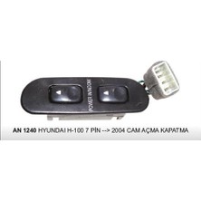 Dodo Anahtar Cam Açma H100 Sol Çiftli 1996-2004 7 Pin (1 Ad )