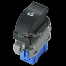 Kraw Cam Kaldırma Anahtarı Renault Kangoo Iıı - Master Iıı Sağ - Mavi Soket Movano (1 Ad )