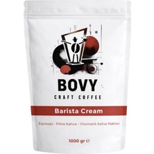 Barista Cream Filtre Kahve 1 kg (1000 Gr) Öğütülmüş - Dolgun Gövde Yoğun Lezzet
