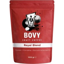 Royal Blend Filtre Kahve 1 kg (1000 Gr) Öğütülmüş - Yoğun Aroma Taze Kavrum