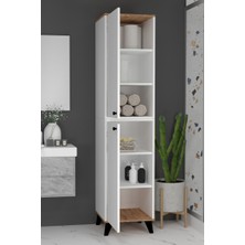 Mobilique Balım Iki Kapaklı Modern Banyo Dolabı