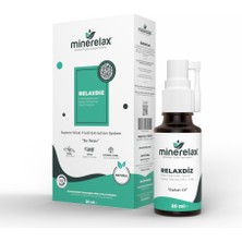 Minerelax Relax Diz Bamya Tohumu Mor Fesleğen Selvi Ağacı Kozalağı Karışımı Eklem Diz Rahat Hareket 20 ml Sprey