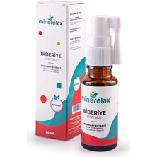 Minerelax Biberiye Ekstraktı Saç Tırnak Bakımı Zihin Desteği Damar Dostu 20 ml Sprey