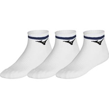 Mizuno Training Mid With Line 3p Çorap Beyaz
