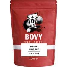 Brezilya Fine Cup Nitelikli Filtre Kahve 1 kg Öğütülmüş - 82 Sca Puanı