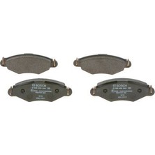 Bosch Fren Balata Ön Peugeot P206  98-- P206+  06-- Renault Kangoo  0986TB2316 (1 Tk )