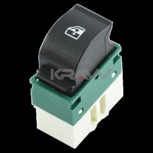 Kraw Cam Kaldırma Anahtarı Fıat Doblo Iı - Idea 03-12 Sol Dış Beyaz (1 Ad )