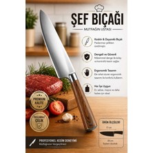 Plastmarket Lazoğlu Şef Bıçağı - Profesyonel Şef Bıçağı