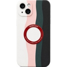 Akbix Accessory iPhone 13 Uyumlu Desenli Renkli Kılıf
