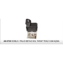 Dodo Anahtar Cam Açma Doblo/palıo/albea Tek Beyaz Sol 25175 - AN210 - AN0720 (1 Ad )