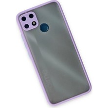 Uravas Store Realme C25 Kılıf Montreal Silikon Kapak - Mor