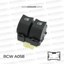Rockswell Cam Acma Kapama Anahtarı On Sol Kangoo Iıı Logan Iı Sandero Iı Dokker Duster Lodgy Renault (1 Ad )