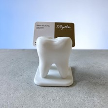 Nozzle Works Diş Temalı Kartvizitlik – Klinik Masa Üstü Dekoratif Kart Tutucu