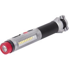 Vip-tec Vıp-Tec VT891211 6 Fonksiyonlu Şarjlı Kalem Tip El Feneri 500 Lümen Lazer Uv Mıknatıslı