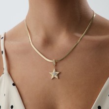 Cherry By Özkonak Starlight Taşlı Altın Kolye