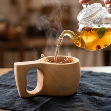 Mobelanza Home El Yapımı Şimşir Ağacı Kuksa Bardak – Doğal Ahşap Kuksa Bardak