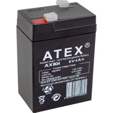 Kalın Kuru Akü 6V-4AH Amper  70X48X101MM (5486)