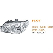 Eser Far Gri Sağ Fıat Albea  2005-2007 Motorlu (1 Ad )