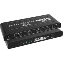Uravas Store S-Link SW-KC34 4 Port 4KX2K Hdmı Görüntü Çoğaltıcı Splitter Full Hd 3D Destekli