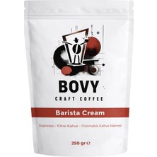 Barista Cream Espresso Çekirdek Kahve 250 gr - Bol Kremalı Yoğun Gövde