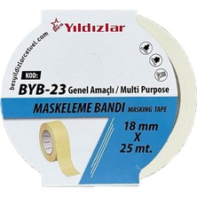 Yıldızlar  Byb-23 Maskeleme Bandi 18 Mm*25 mt