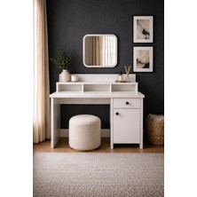 Mobix Home MK33 Makyaj Masası Beyaz