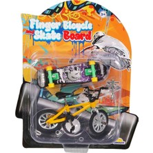 PopŞeker Parmak Bisikleti ve Kaykayı 2’li Set – Mini Ekstrem Spor Dünyası!