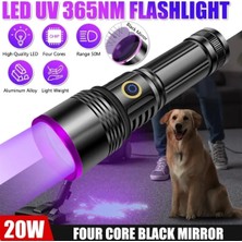 Eco Port F-365 Uv 20W Şarjlı 26650 Pilli Profesyonel El Feneri