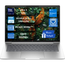 Hp Elitebook 640 G11 Intel Core Ultra 5 125U Ddr5 16GB 512GB SSD Intel® Aı Boost 14" Wuxga IPS Windows 11 Home Taşınabilir Bilgisayar WD30T1ETDNG01